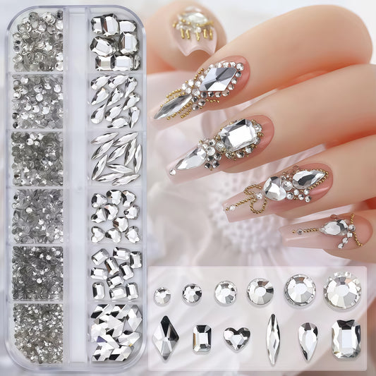 Silver Rhinestones