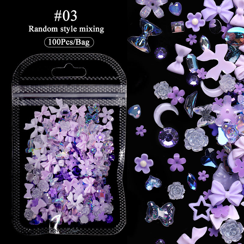 Purple Charms Mix