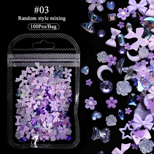 Purple Charms Mix