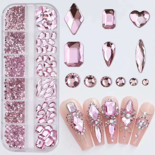 Pink Rhinestones