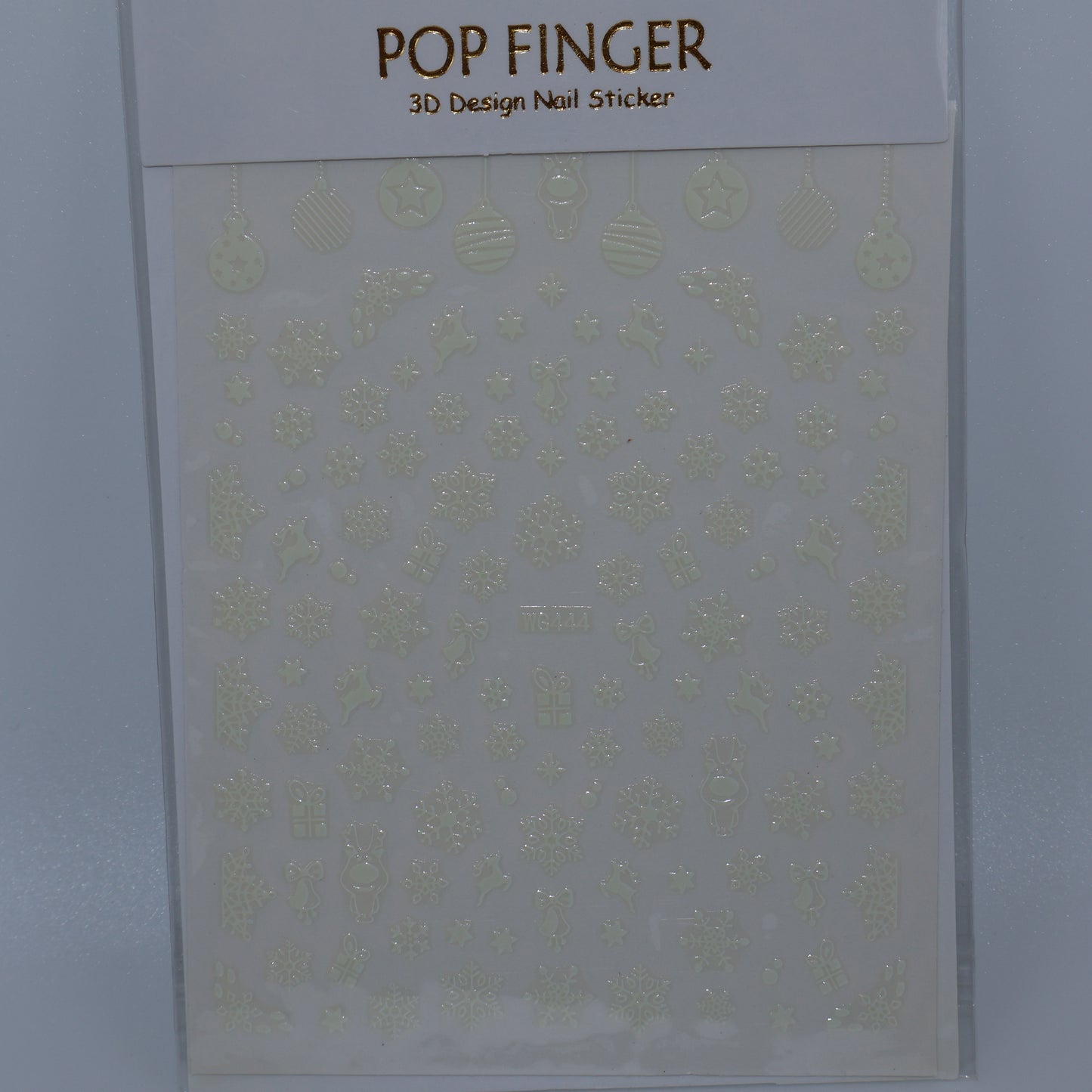 White Christmas #1 Stickers