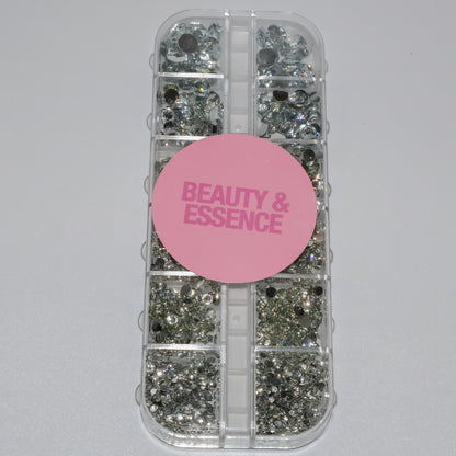 Diamantes de imitación de plata