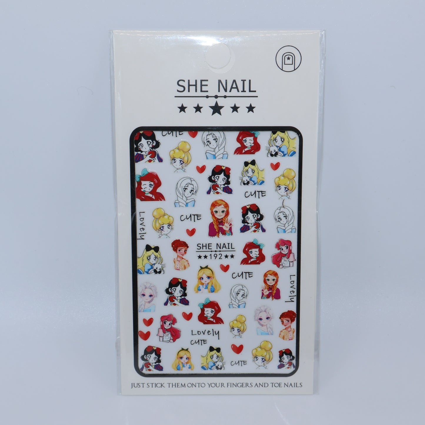 Disney Princess Anime Stickers