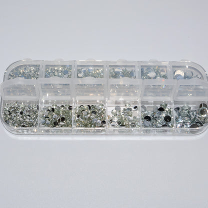 Diamantes de imitación de plata