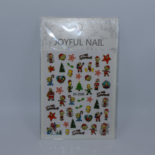 Pegatinas de Los Simpson n.° 1