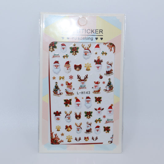 Pegatinas de Papá Noel n.º 2