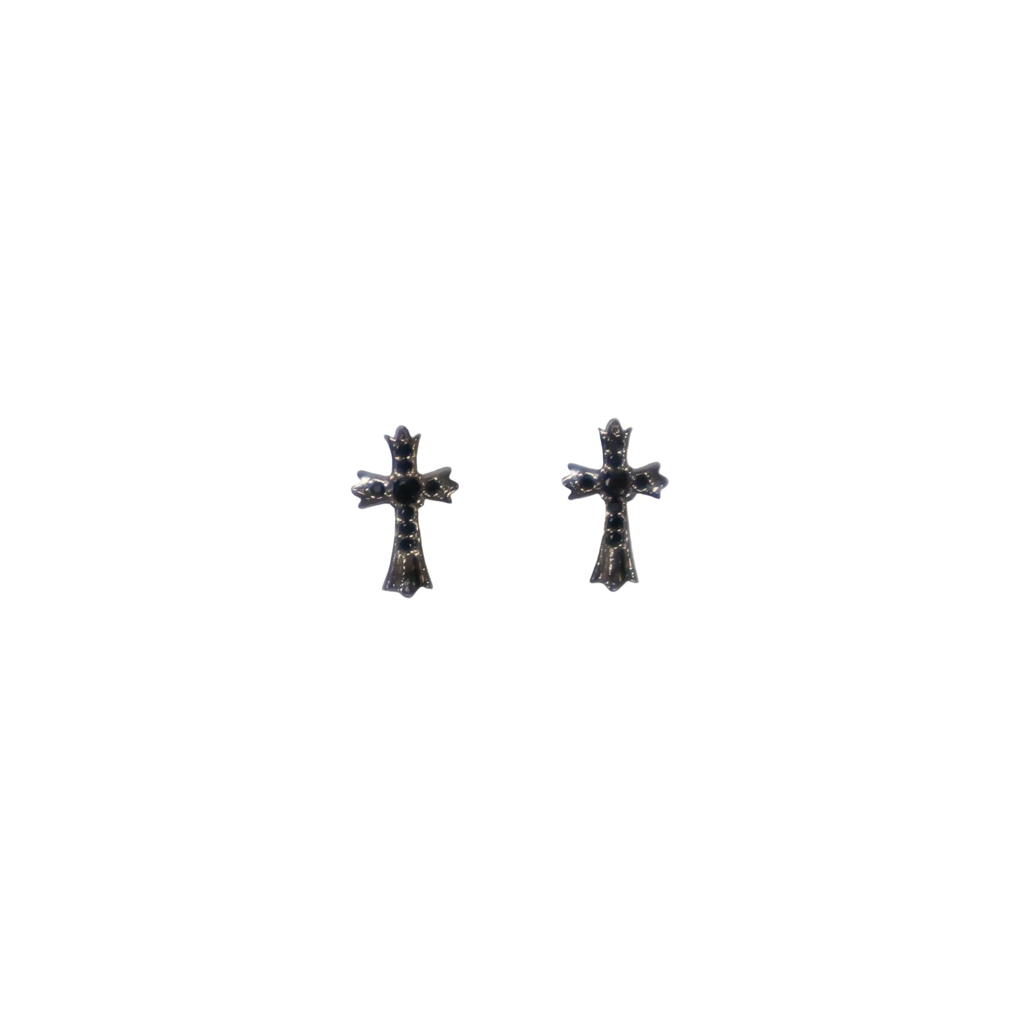 Cross Zircon Nail Charm #8