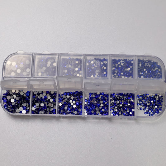 Blue Rhinestones