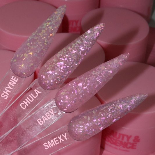 Saucy Glitter Acrylic Collection