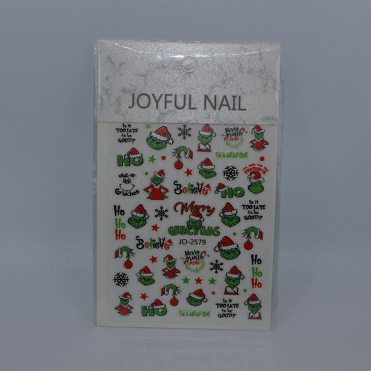 #2 Pegatinas del Grinch