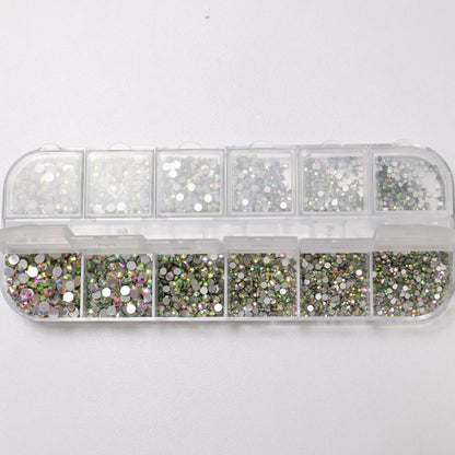 White AB Rhinestones