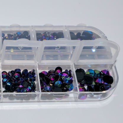 Black AB Rhinestones