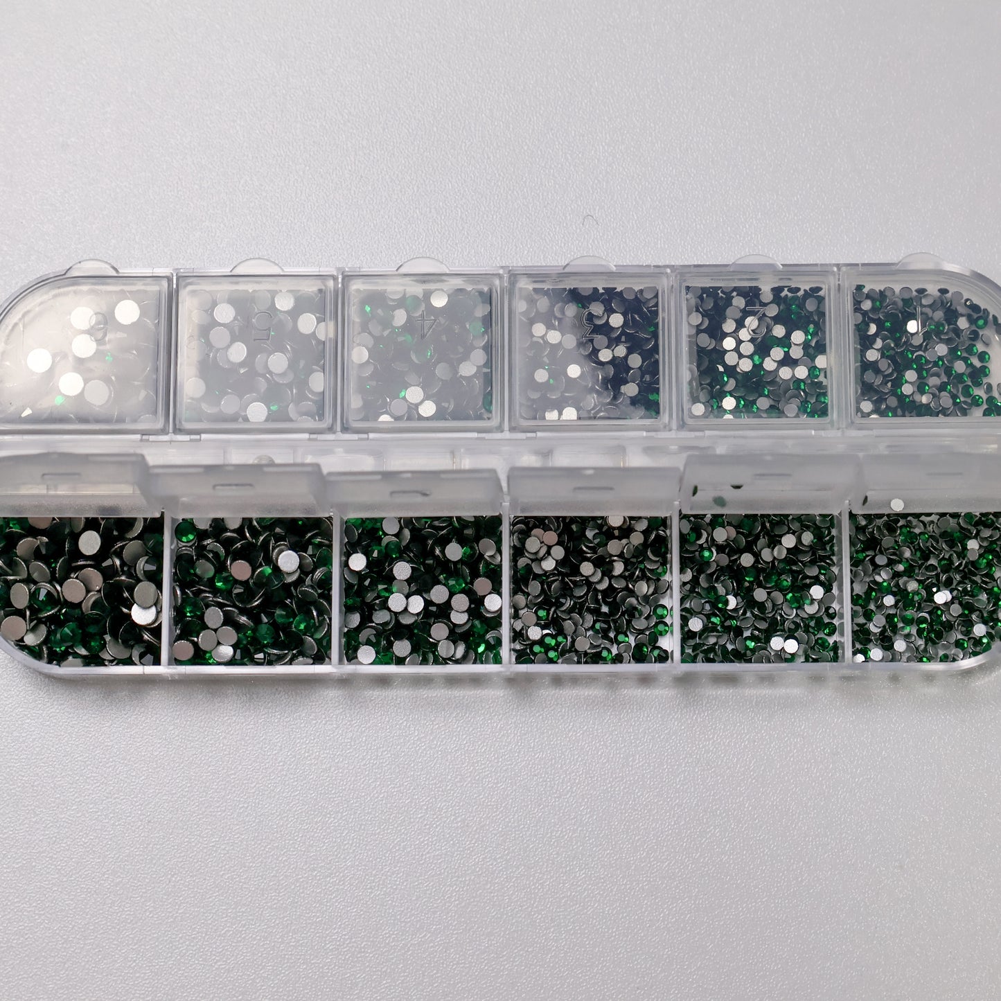 Emerald Green Rhinestones