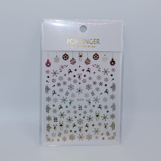 Rainbow Christmas #1 Stickers