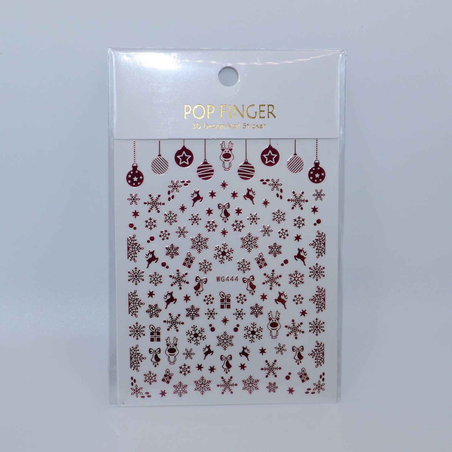 Pink Christmas #1 Stickers