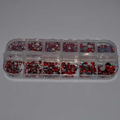 Red Rhinestones