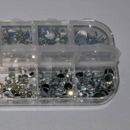 Diamantes de imitación de plata