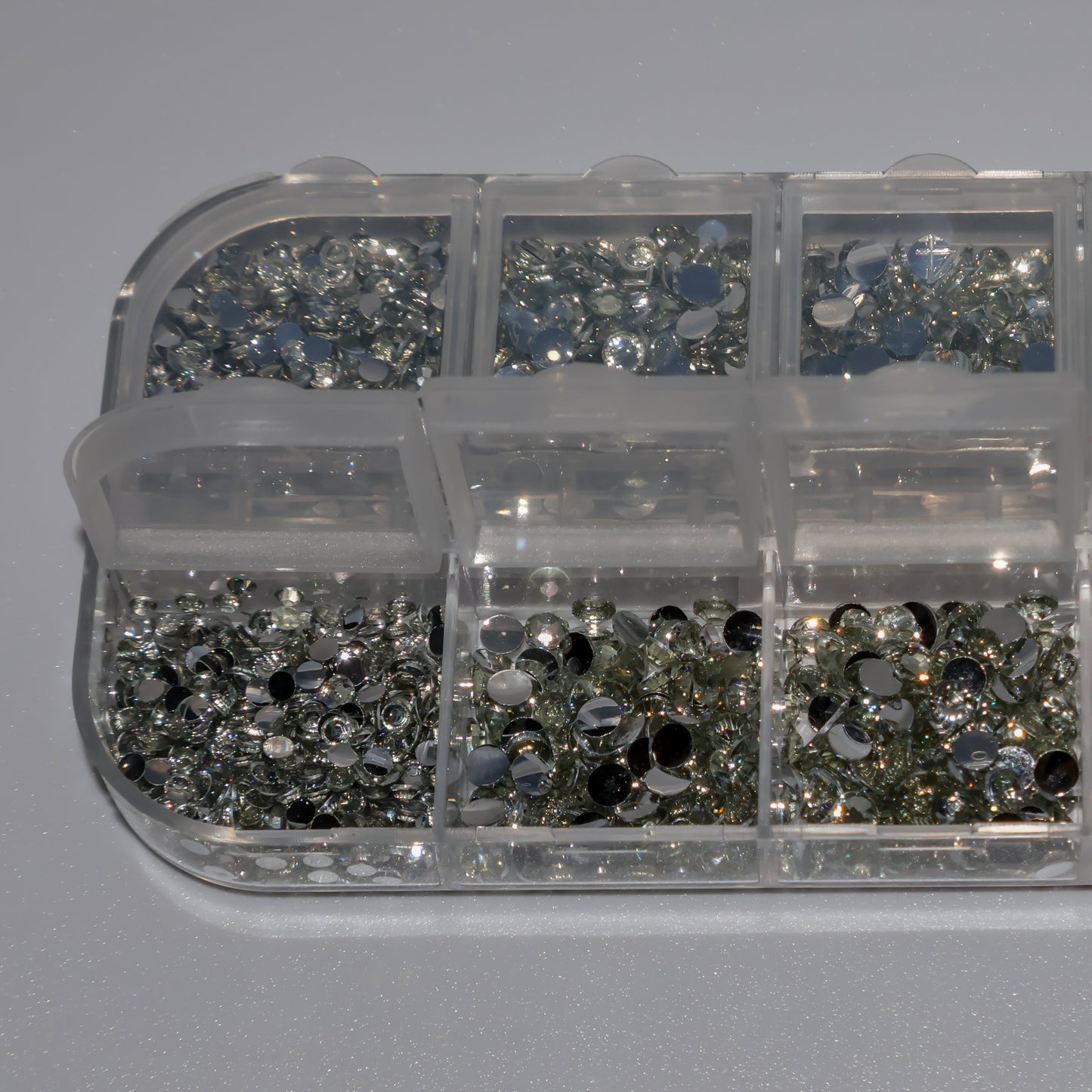 Diamantes de imitación de plata