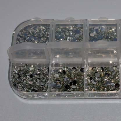 Diamantes de imitación de plata