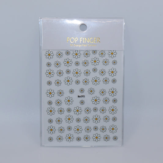 Daisy Flower Stickers