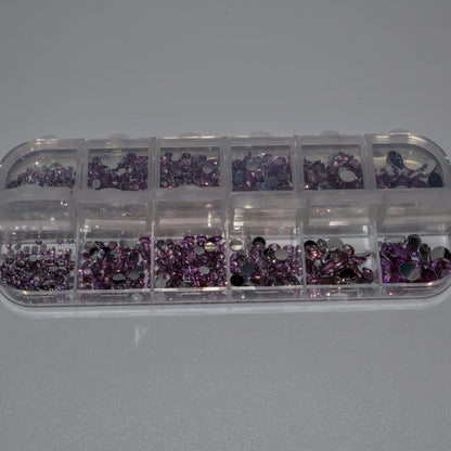 Purple Rhinestones