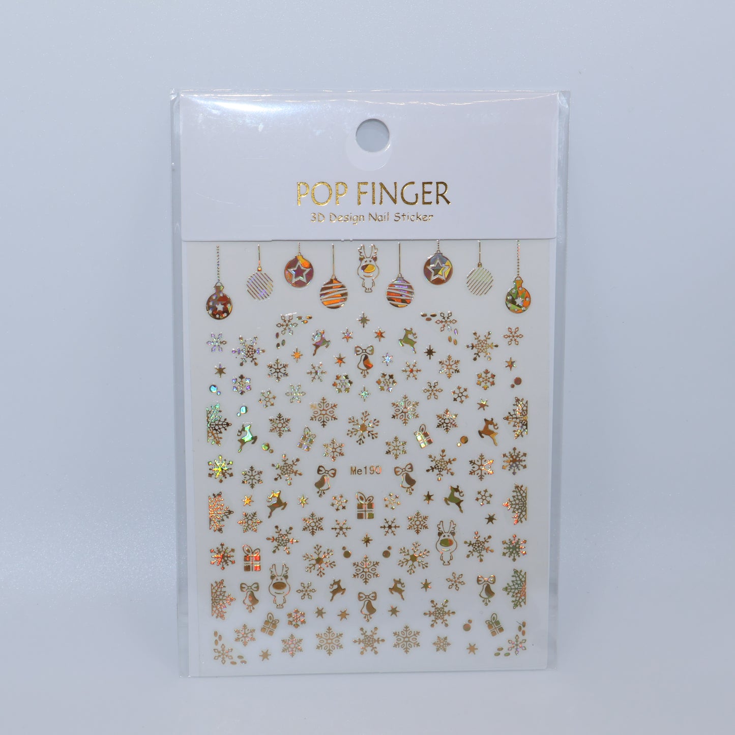 Gold Christmas #1 Stickers