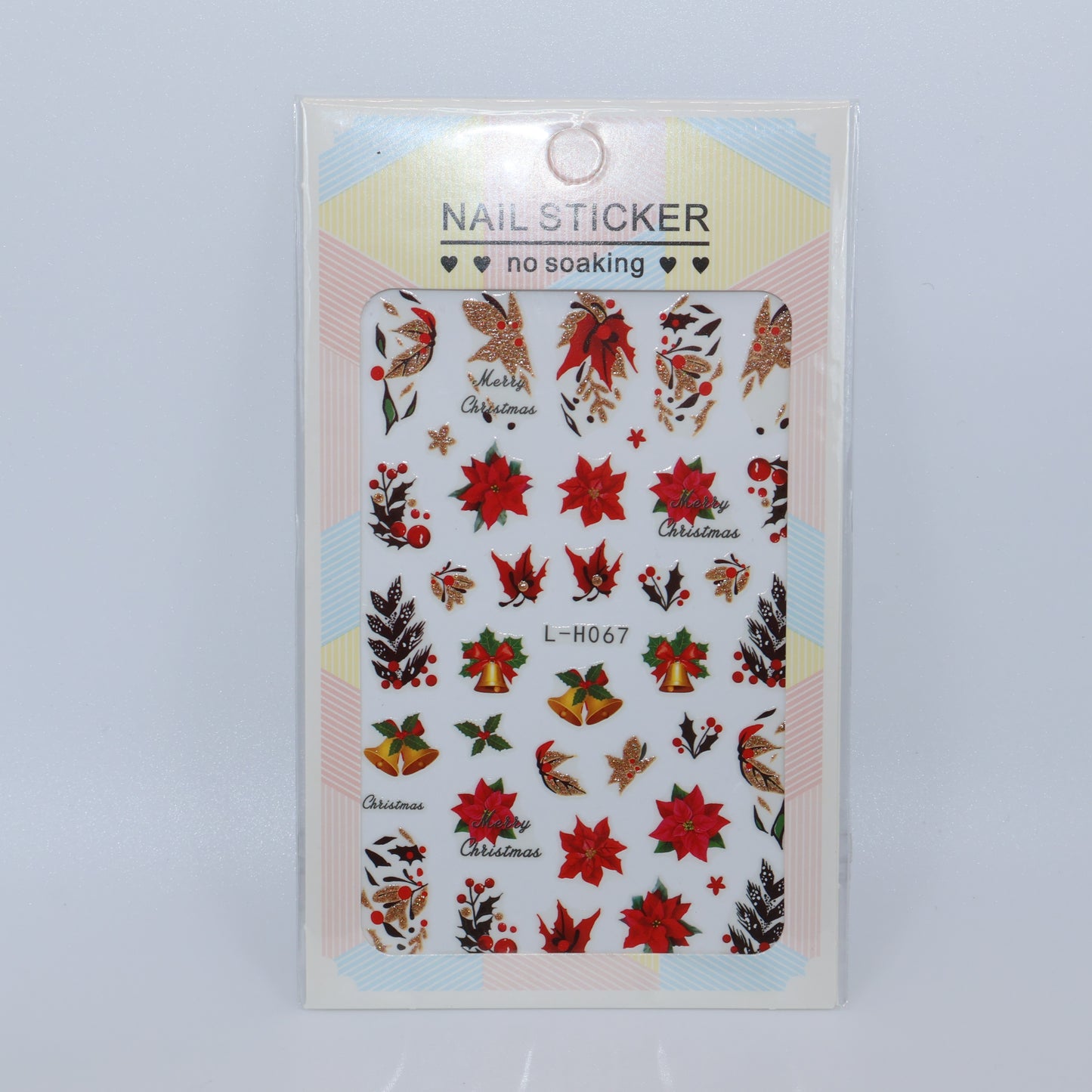 Pegatinas de flor de Pascua