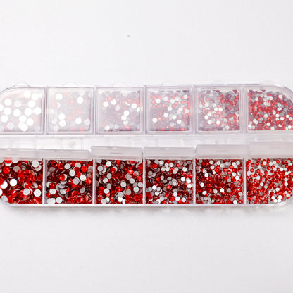 White AB Rhinestones