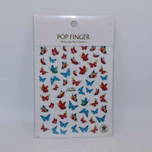 Butterfly #1 Stickers