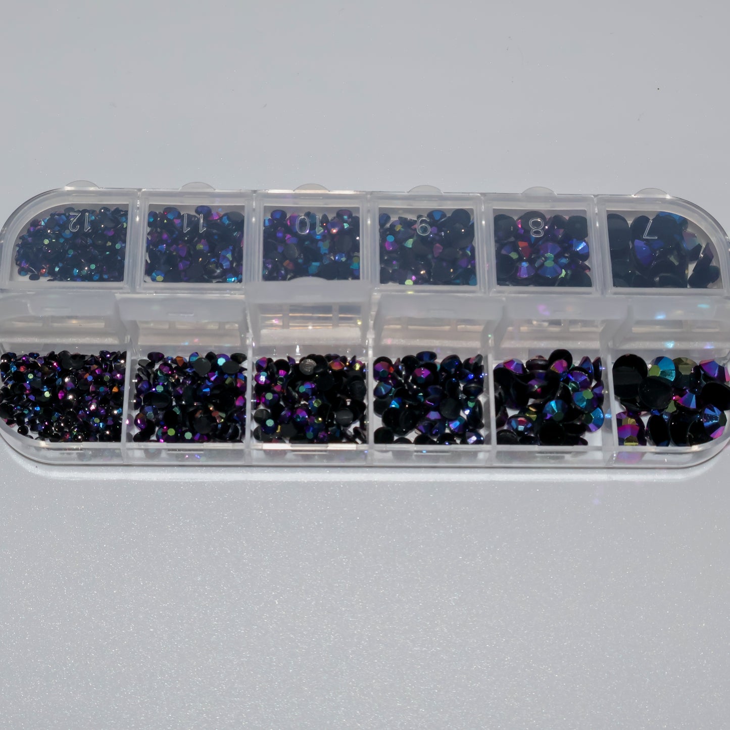 Black AB Rhinestones