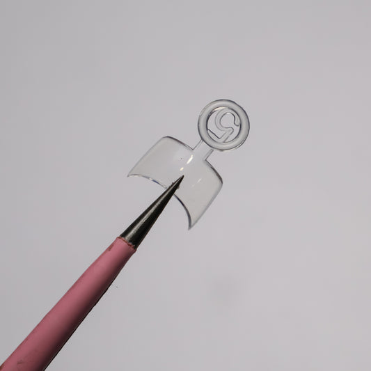 Extra Short Square Half Tips