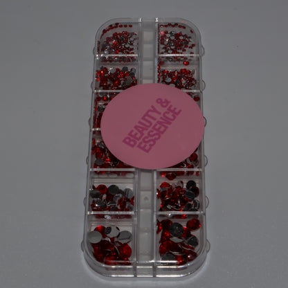 Red Rhinestones