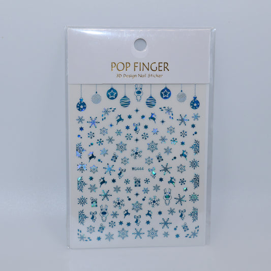 Blue Christmas #1 Stickers