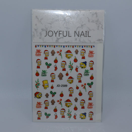 Pegatinas de Los Simpson n.° 2