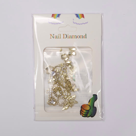 Gold Metal Charms Mix