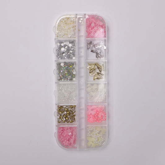 Cutesy Metal/Resin/Rhinestones Charm Mix