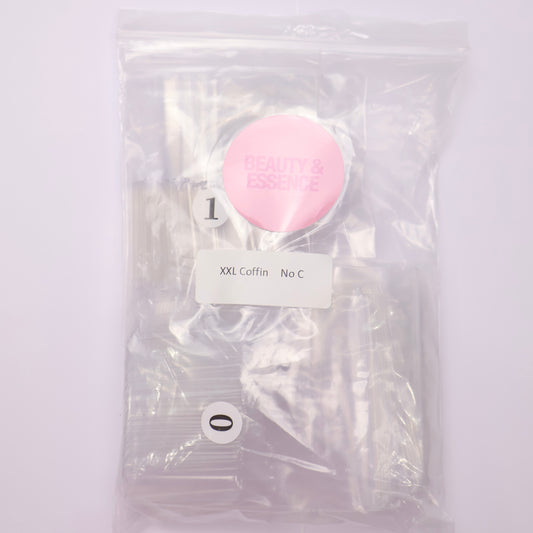 2XL Coffin No C Curve Half Tips