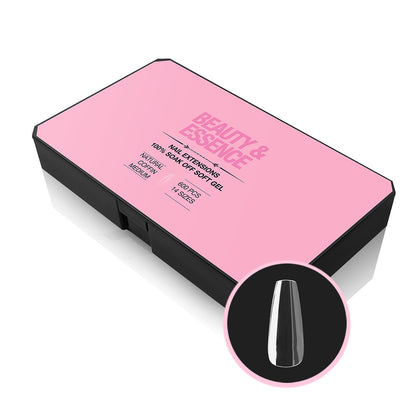 Coffin Medium Full Soft Gel Tips