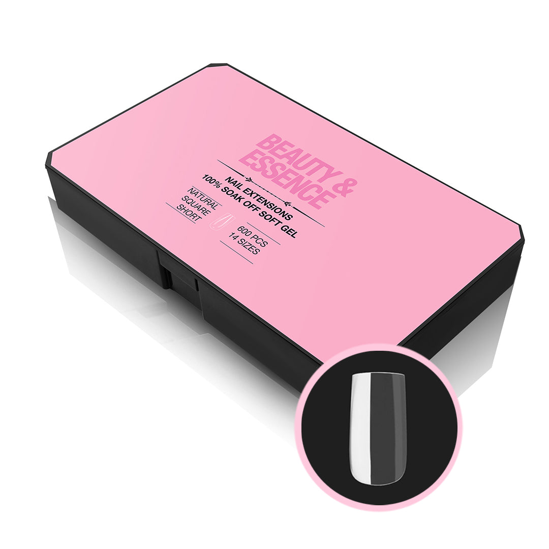 Square Short Full Soft Gel Tips