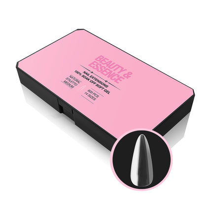 Stiletto Medium Full Soft Gel Tips