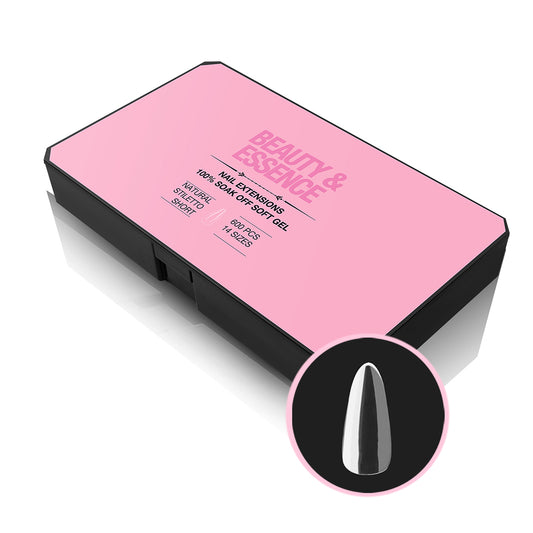 Stiletto Short Full Soft Gel Tips